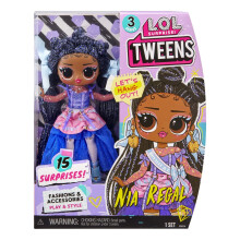 LOL Surprise Tweens Series 3 Nia Regal Fashion Doll - 15 Surprises, 6-Inch Tween Collectible with Outfit & Accessories