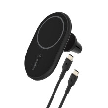 MagSafe Car Charger 10W Air Vent & USB-C Cable Belkin Black