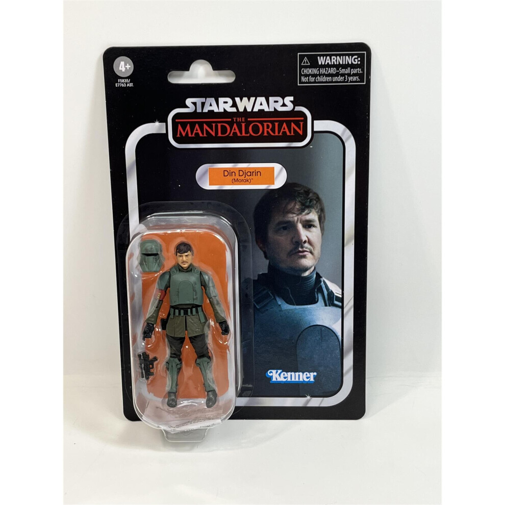 Hasbro Din Djarin Morak The Mandalorian Star Wars 3.75 Inch Figure F5835