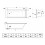 Bathroom 1600mm Single Ended Straight Bath 6mm Shower Screen Front Panel White 9
