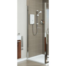 Mira Leap Chrome Framed Shower Enclosure Side Panel 6mm Easy Clean Glass 800mm