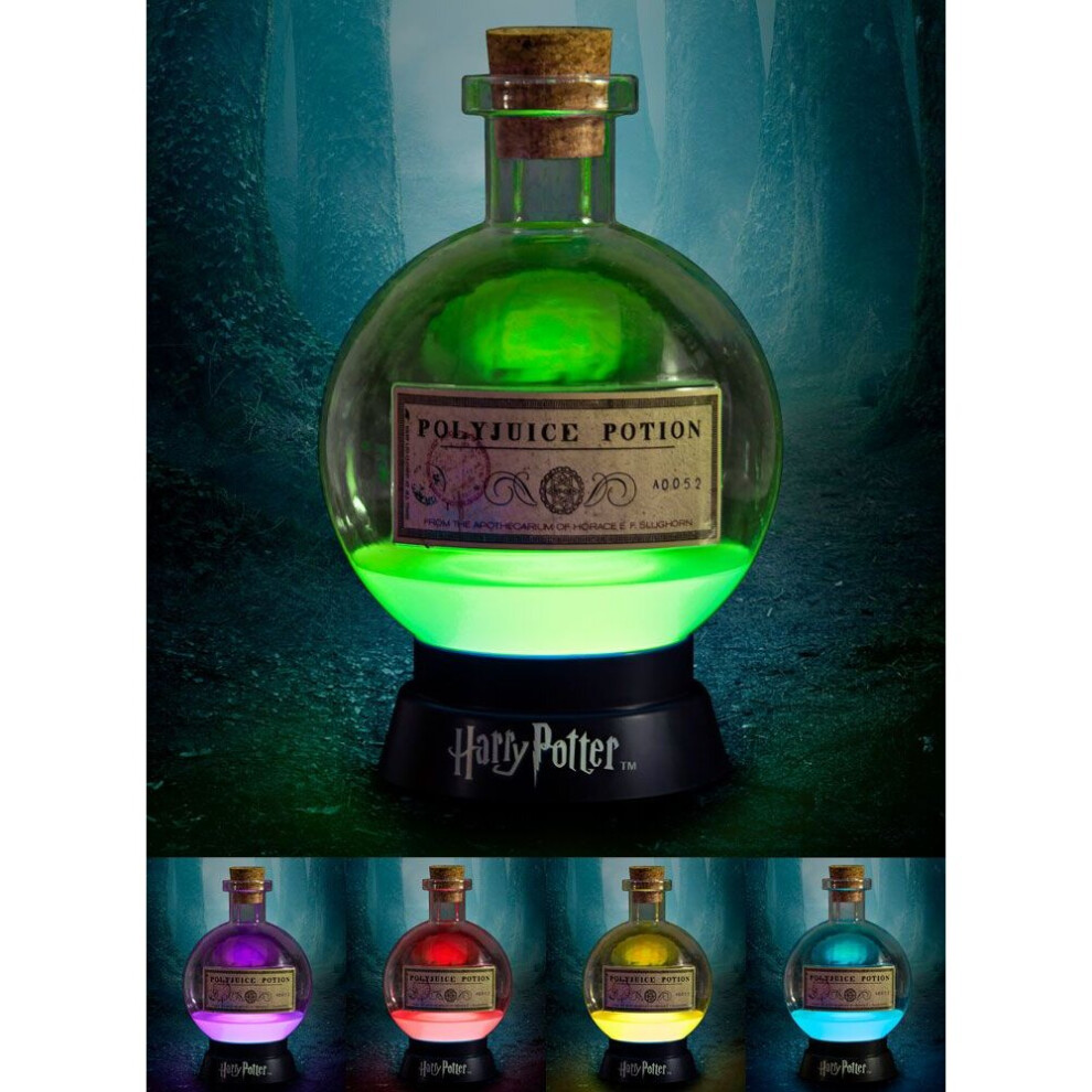 Fizz Creations Harry Potter Colour-Changing Mood Lamp Polyjuice Potion - 20 CM