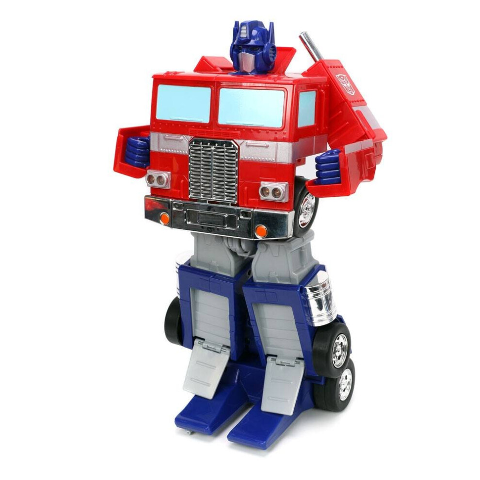 Jada Transformers Transforming R/C Robot Optimus Prime G1 Version Heo EU FTM Exclusive - 30 CM