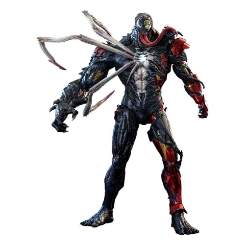 Hot Toys ειδώλιο Hot Toys AC04 - Marvel Comics - Marvel's Spider-Man : Maximum Venom -Venomized Iron Man Standard Version