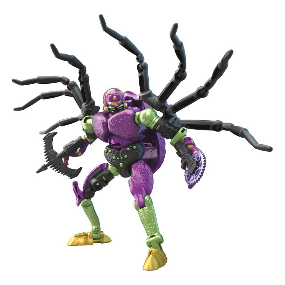 Hasbro Transformers Generations Legacy Deluxe Class Action Figure 2022 Predacon Tarantulas - 14 Cm