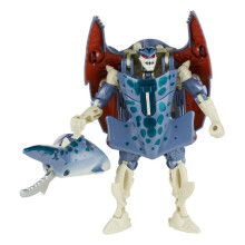 Hasbro - Maximal Cybershark Beast Wars Transformers 12cm Actionfigur, Multicolor, Enkel (136338)