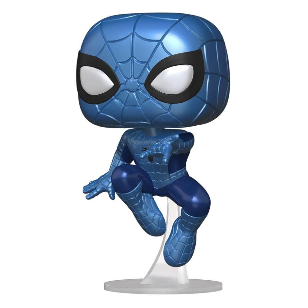 Funko Marvel Make A Wish 2022 POP! Marvel Vinyl Figure Spider-Man Metallic - 9 CM