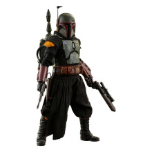 Figurine Hot Toys TMS055 - Star Wars : The Mandalorian - Boba Fett Repaint Armor Version Standard Version