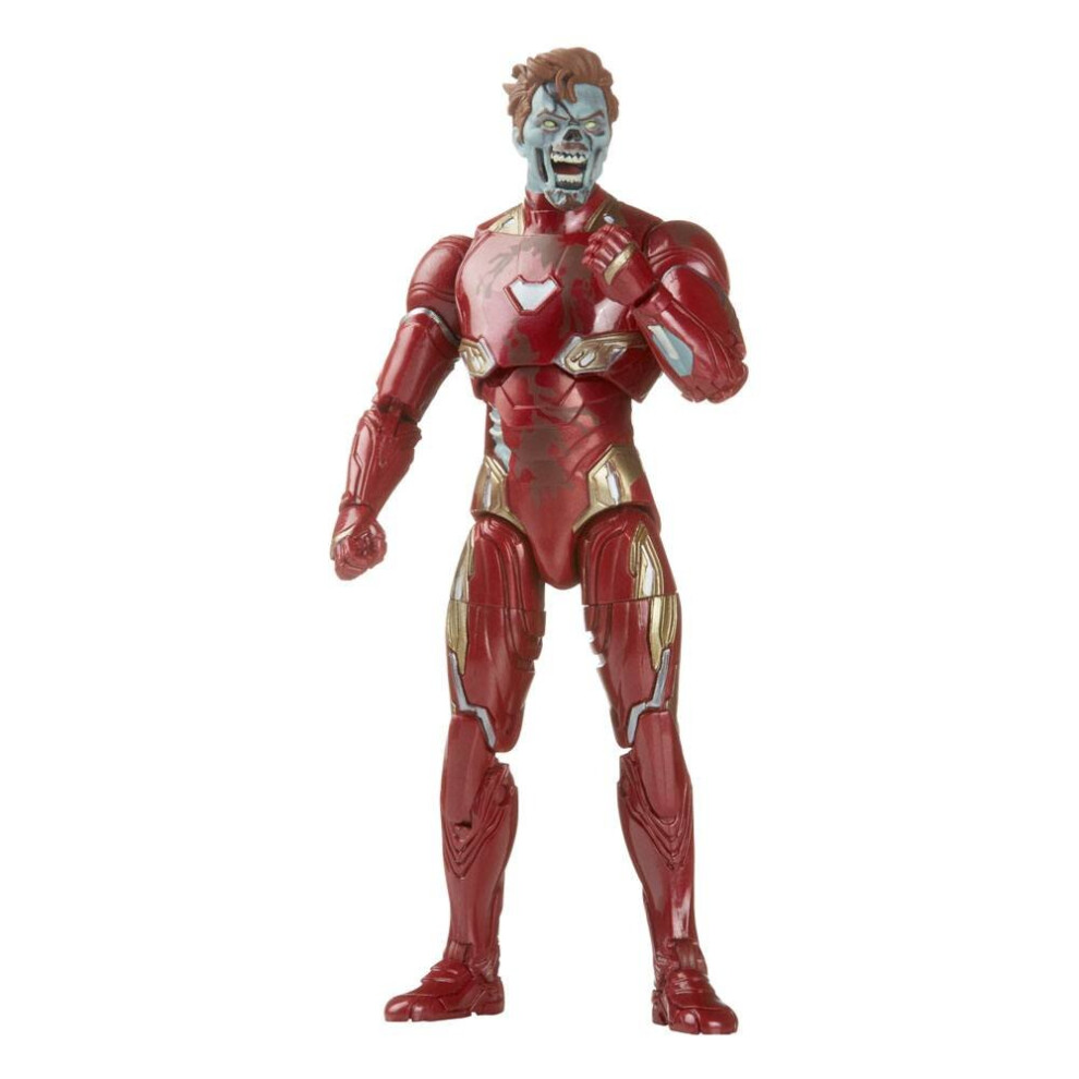 Hasbro What If...? Marvel Legends Action Figure Khonshu BAF: Zombie Iron Man - 15 CM