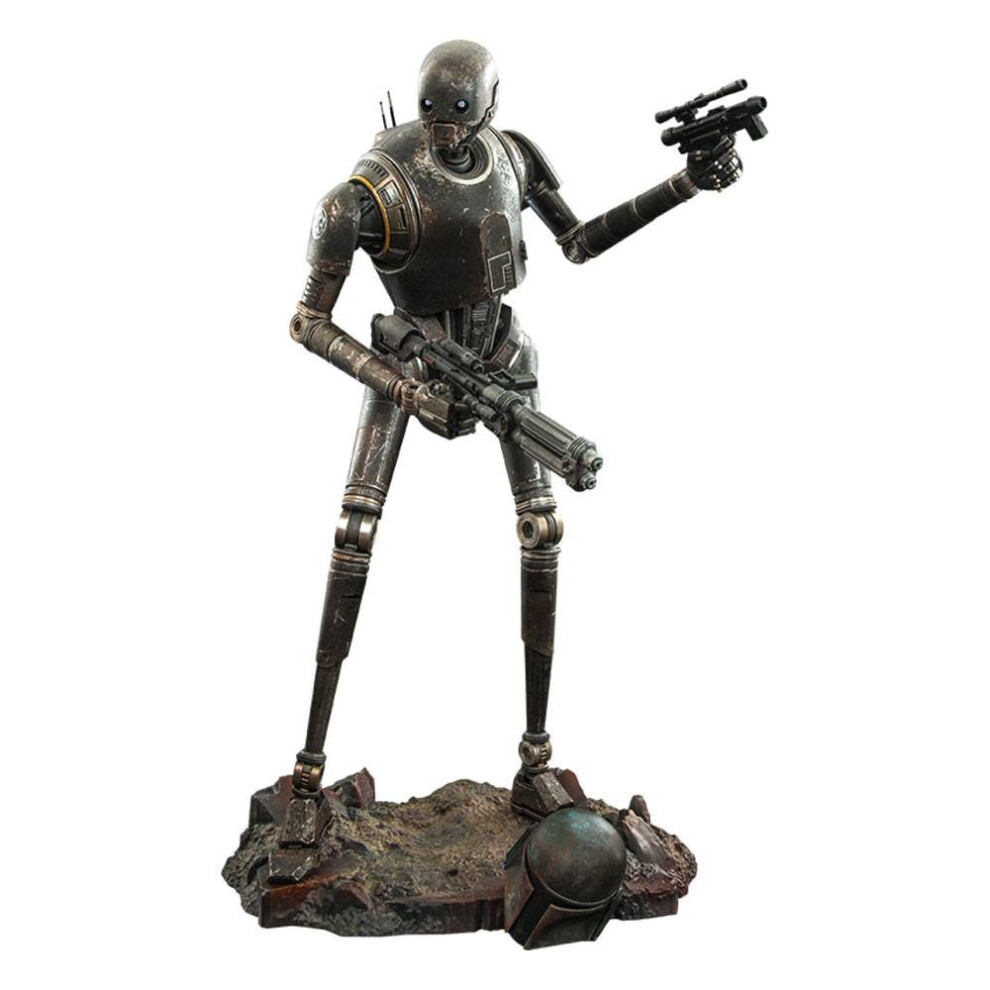 Hot Toys Figure Tms072 - Star Wars : The Book Of Boba Fett - Kx Enforcer Droid