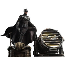 Figur Hot Toys MMS641 - DC Comics - The Batman - Batman & Bat signal