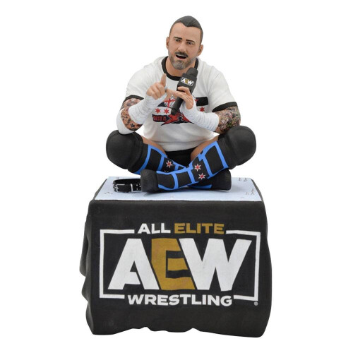 Diamond Select Diamond Select AEW Gallery PVC Statue CM Punk - 25 CM