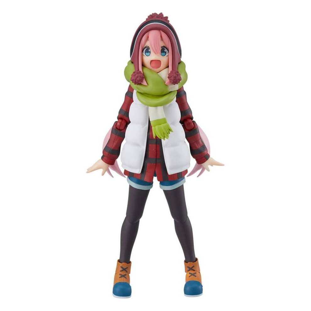 Max Factory Laid-Back Camp Figma Action Figure Nadeshiko Kagamihara - 13 CM