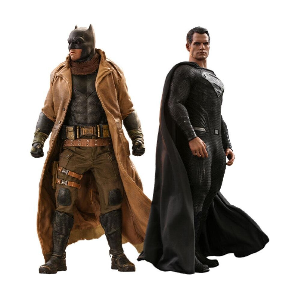 Hot Toys Figure Tms038 - Dc Comics - Justice League - Knightmare Batman & Superman