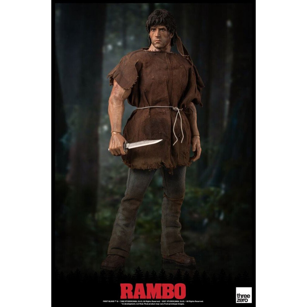 Threezero Rambo: First Blood Action Figure John Rambo - 30 CM - 1:6