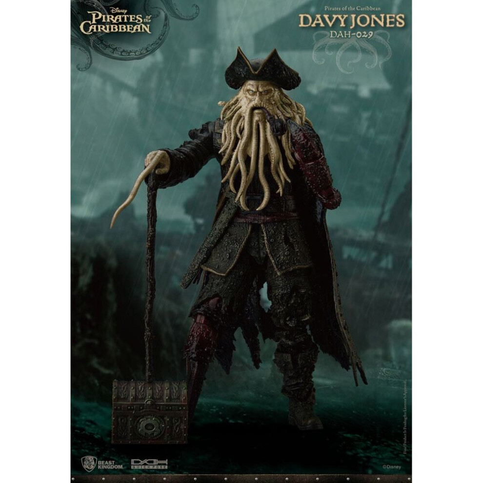 Beast Kingdom Pirates Of The Caribbean Dynamic 8ction Heroes Action Figure Davy Jones - 20 CM - 1:9