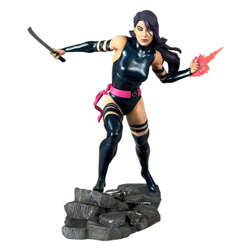 Diamond Select Marvel Comic Gallery Pvc Statue Psylocke - 25 Cm