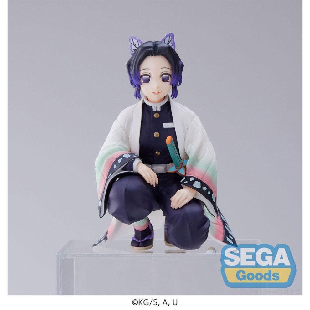 SEGA Demon Slayer: Kimetsu No Yaiba PM Perching PVC Statue Shinobu Kocho (Hashira Meeting) - 10 CM