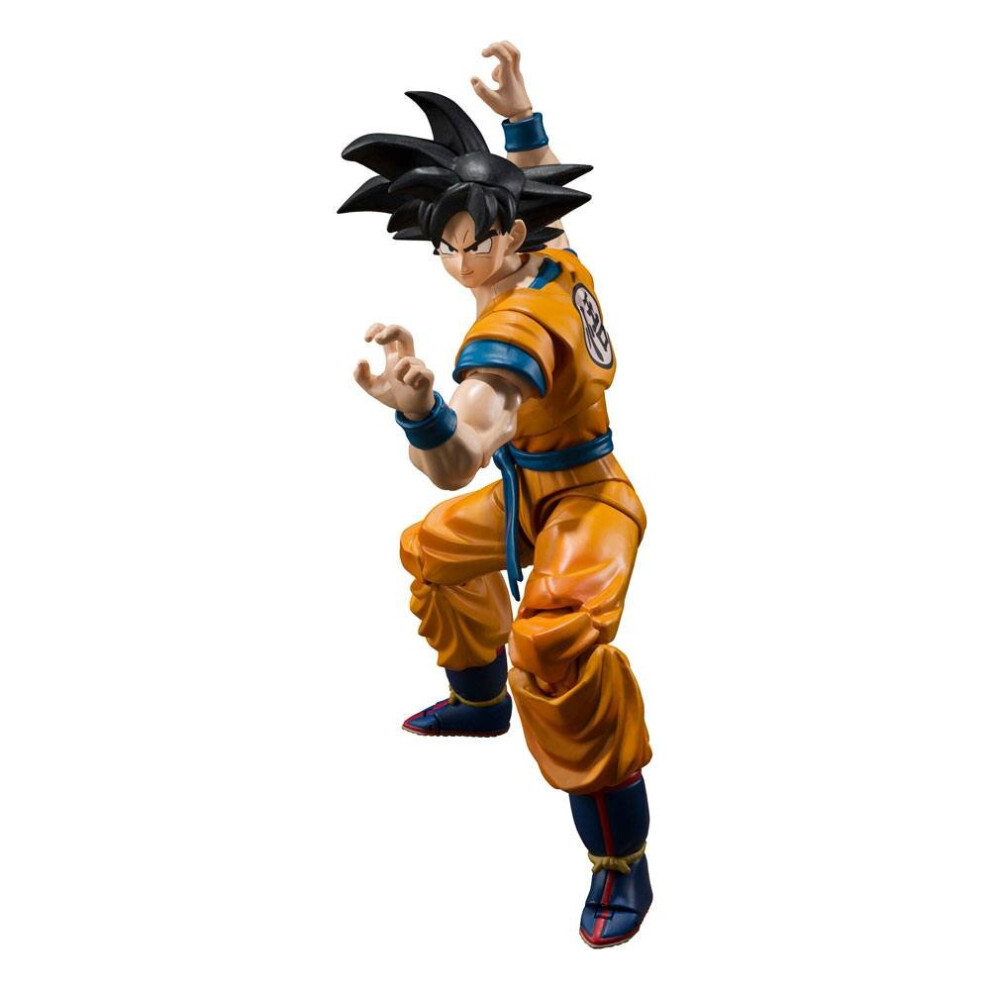 Bandai Dragon Ball Super: Super Hero S.H. Figuarts Action Figure Son Goku - 14 CM