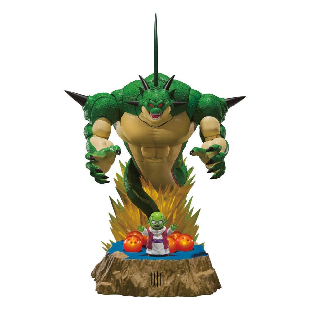 Bandai Dragon Ball Z S.H.Figuarts Action Figure Set Porunga & Dende Come Forth, Genuine Shenron!! - 42 CM