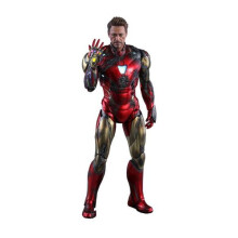 Figurina Hot Toys MMS543D33 -Marvel Comics - Avengers : Endgame - Iron Man Mark LXXXXV Battle Damaged Version
