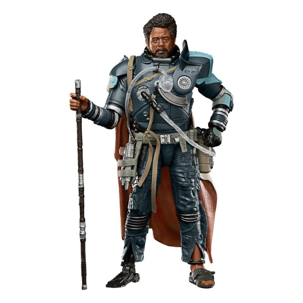 Hasbro Star Wars: Rogue One Black Series Deluxe Action Figure 2023 Saw Gerrera - 15 CM