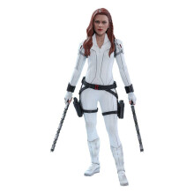 Figurine Hot Toys MMS601 - Marvel Comics - Black Widow - Black Widow Snow Suit