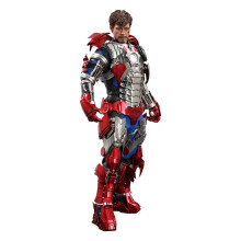 Figurina Hot Toys MMS599 - Marvel Comics - Iron Man 2 - Tony Stark Mark 5 Suit Up Version
