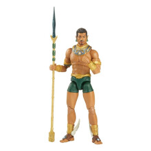 Figura de acción Marvel Legends Black Panther Namor 6 pulgadas, 3 accesorios, 1 parte Build-A-Figure