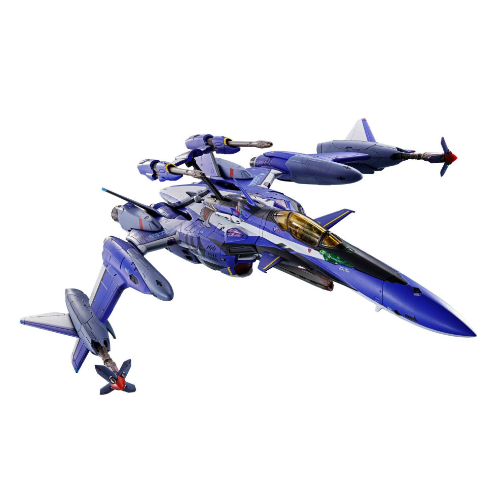 Bandai Macross Movie: Absolut Live Dx Chogokin Diecast Action Figure Yf-29 Durandal Maximilian Genius Full Set Pack - 22 Cm
