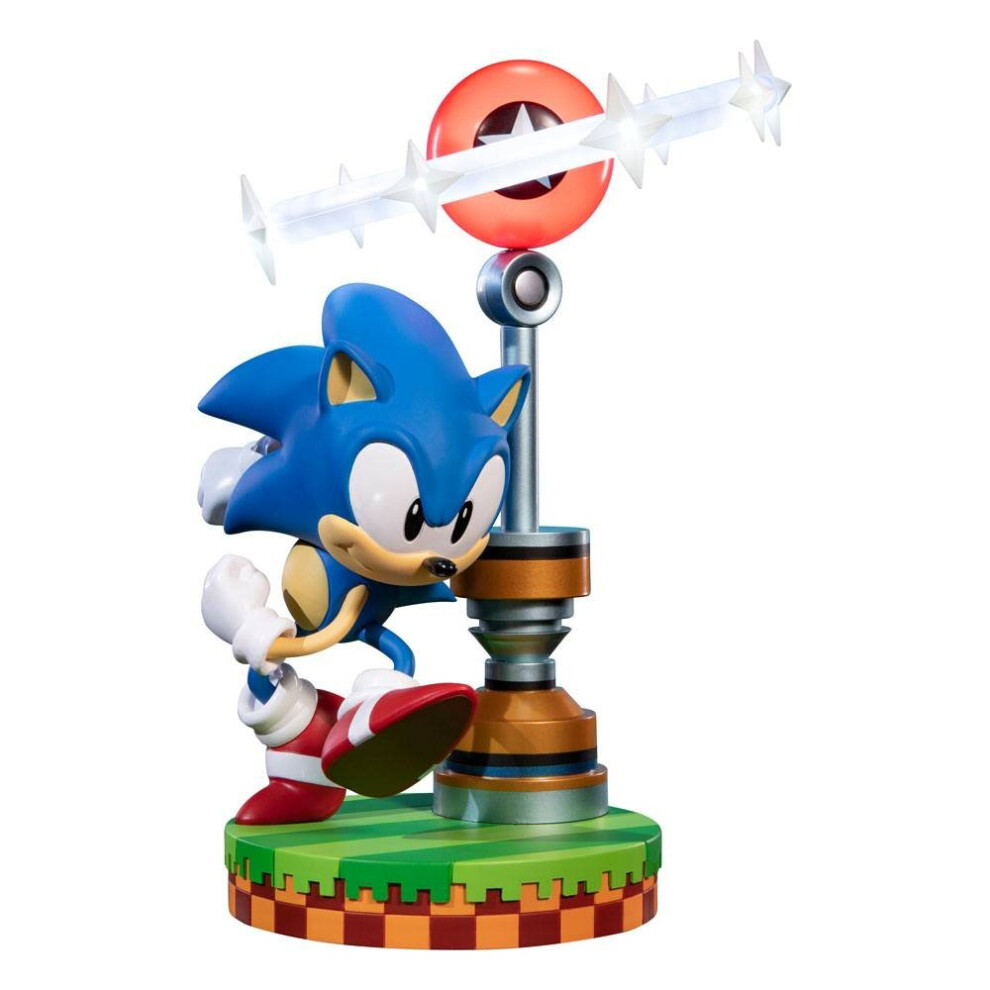 First4Figures Sonic The Hedgehog PVC Statue Sonic Collector's Edition - 27 CM