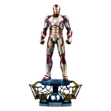 Figurine Hot Toys QS008 - Marvel Comics - Iron Man 3 - Iron Man Mark 42 Deluxe Version