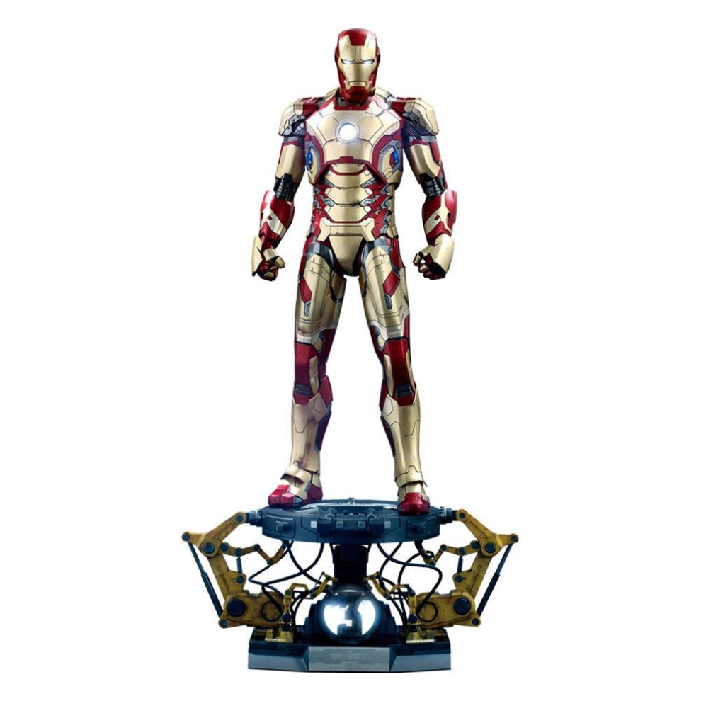 Hot Toys Iron Man 3 Action Figure Iron Man Mark XLII Deluxe Version - 49 CM - 1:4