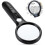 3 LED Licht 45X Handheld Leselupe Glaslinse Schmucklupe 3