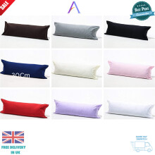 ( Single 3 FT(36"), Silver ) Long Premium Bolster Body Pillowcase by AmigoZone
