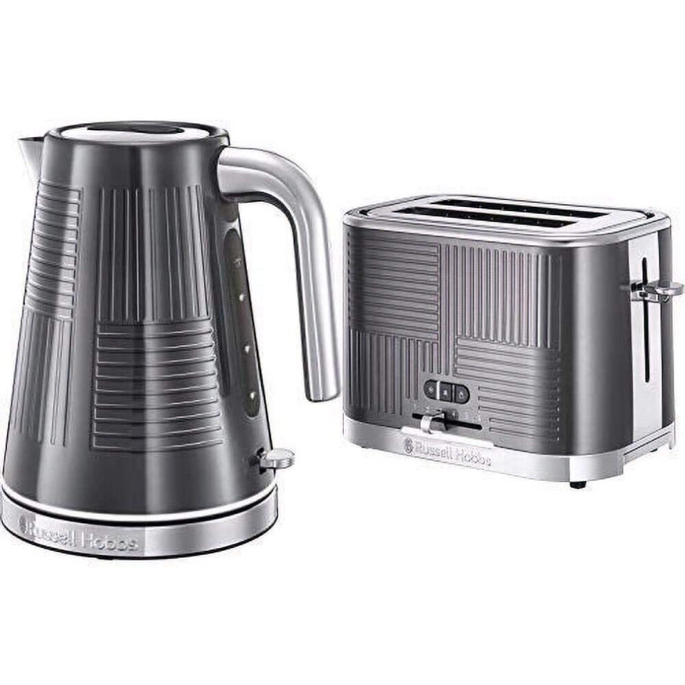 (Kettle Only) Russell Hobbs Geo Kettle with Geo Toaster Bundle