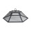 Garden Outdoor Fire Bowl Fire Pit BBQ Brazier with Mesh Best 9