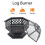 Garden Outdoor Fire Bowl Fire Pit BBQ Brazier with Mesh Best 3