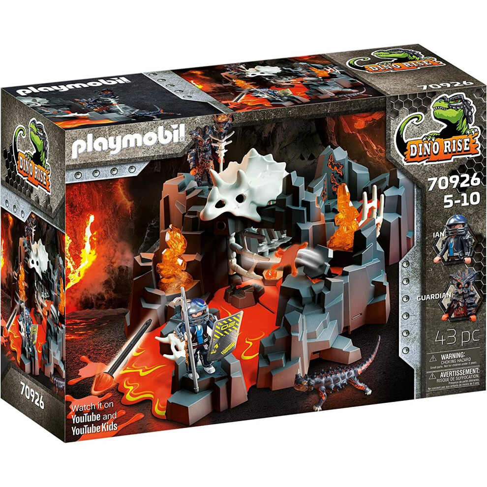 Playmobil 70926 Dino Rise Guardian Of The Lava Mine