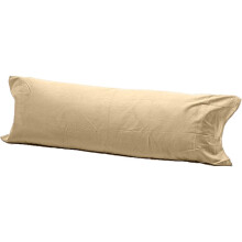 (Small Double 4Ft (48"), Latte) Long Bolster Body Pillow with Free Case Amigozone