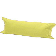 (Double 4.5Ft (54"), Lemon) Long Bolster Body Pillow with Free Case Amigozone