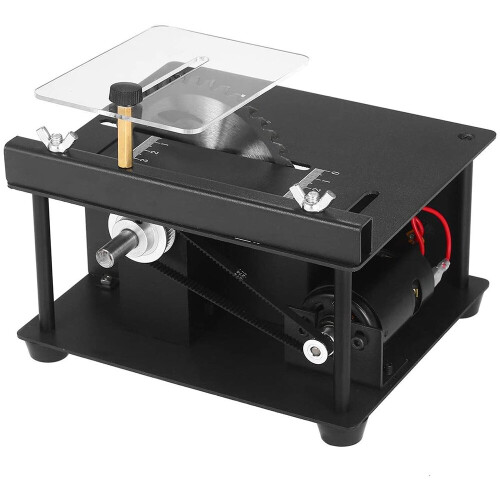 Mini Table Saw Woodworking Polish Cutting Tool Bench Saw Machine Blade