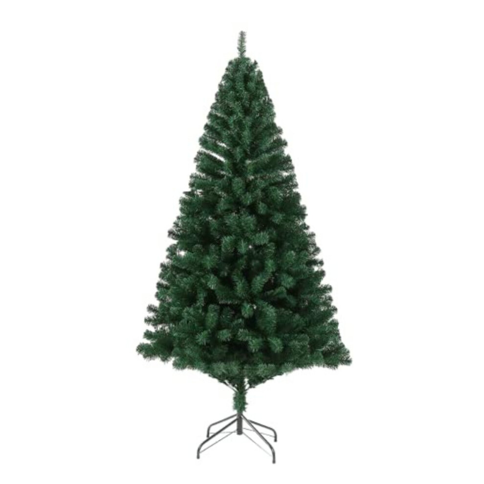 Evre (7Ft) Artificial Spruce Christmas Tree Green