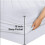 (Pillow Pair) Extra Deep Quilted Mattress Protector Fitted Bed Cover 3