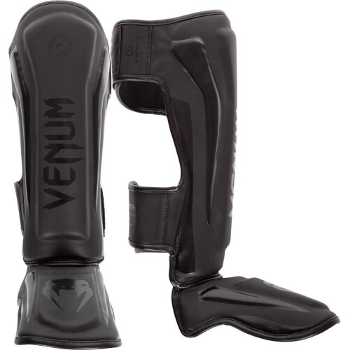 (Large) Venum Muay Thai Stand Up Elite Shin Guards
