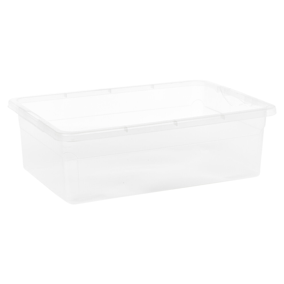 (Small, 2) 32L 50L 75L Under Bed Plastic Storage Container