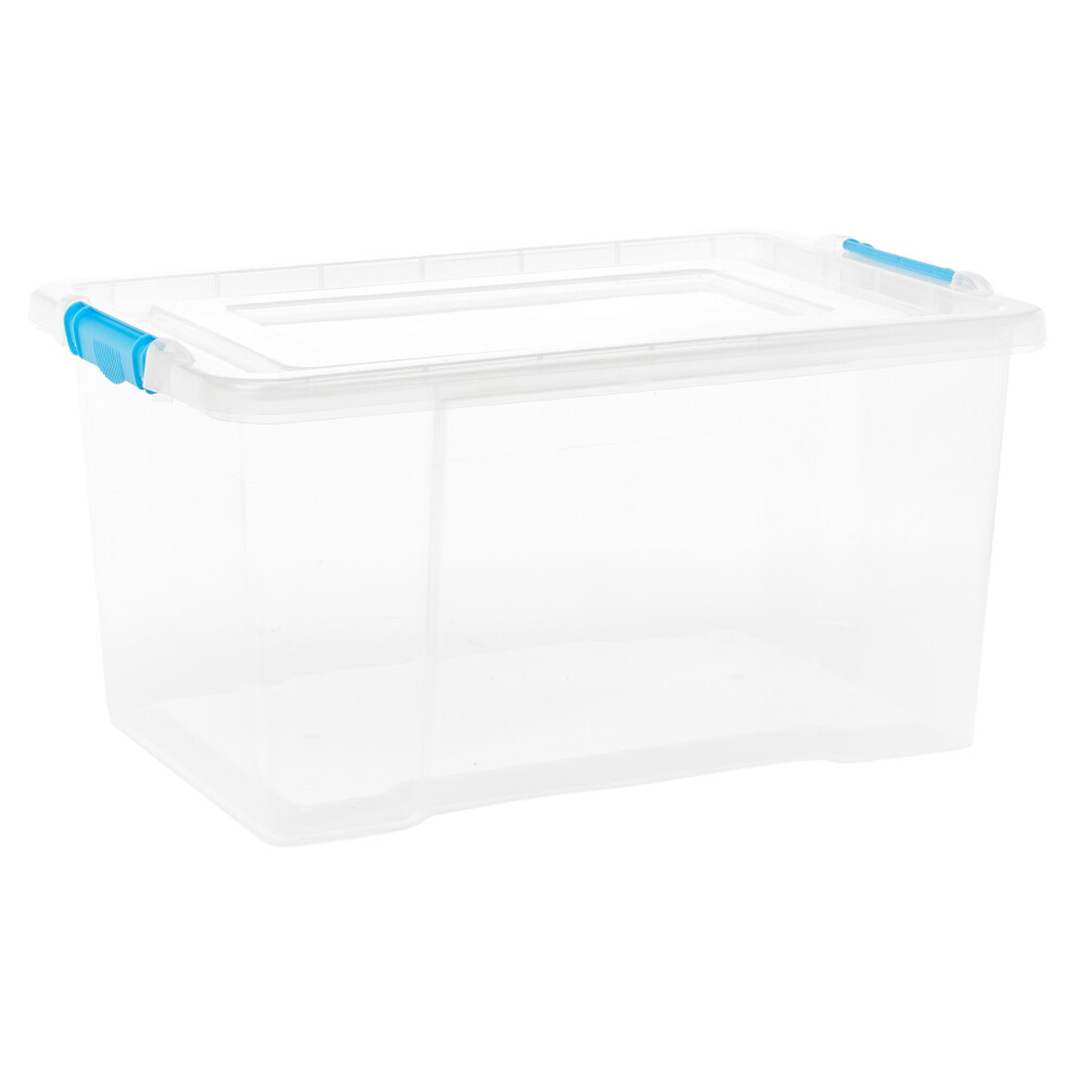 (Medium, 6) 32L 50L 75L Under Bed Plastic Storage Container