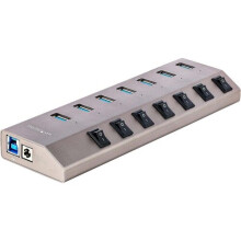 Hub USB - Startech - 5G7AIBS-USB-HUB-EU - 7 Poorten - USB 3.2 Gen 1 - Plug and Play