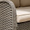 Dellonda Chester Outdoor Rattan Wicker Corner Sofa & Adjustable Table Set - DG89 4