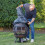 Dellonda Fire Pit, PVC Cover, Water Resistant, Heavy Duty with Drawstrings for DG112 - DG122 5